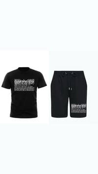  Gwap Dead Sesh Blk Shorts set (White)