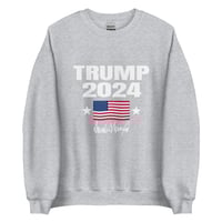 Image 3 of Trump 2024 Unisex Sweatshirt, Republican Hoodie, Conservative Shirt, Republican Gift, Patriot Shirt