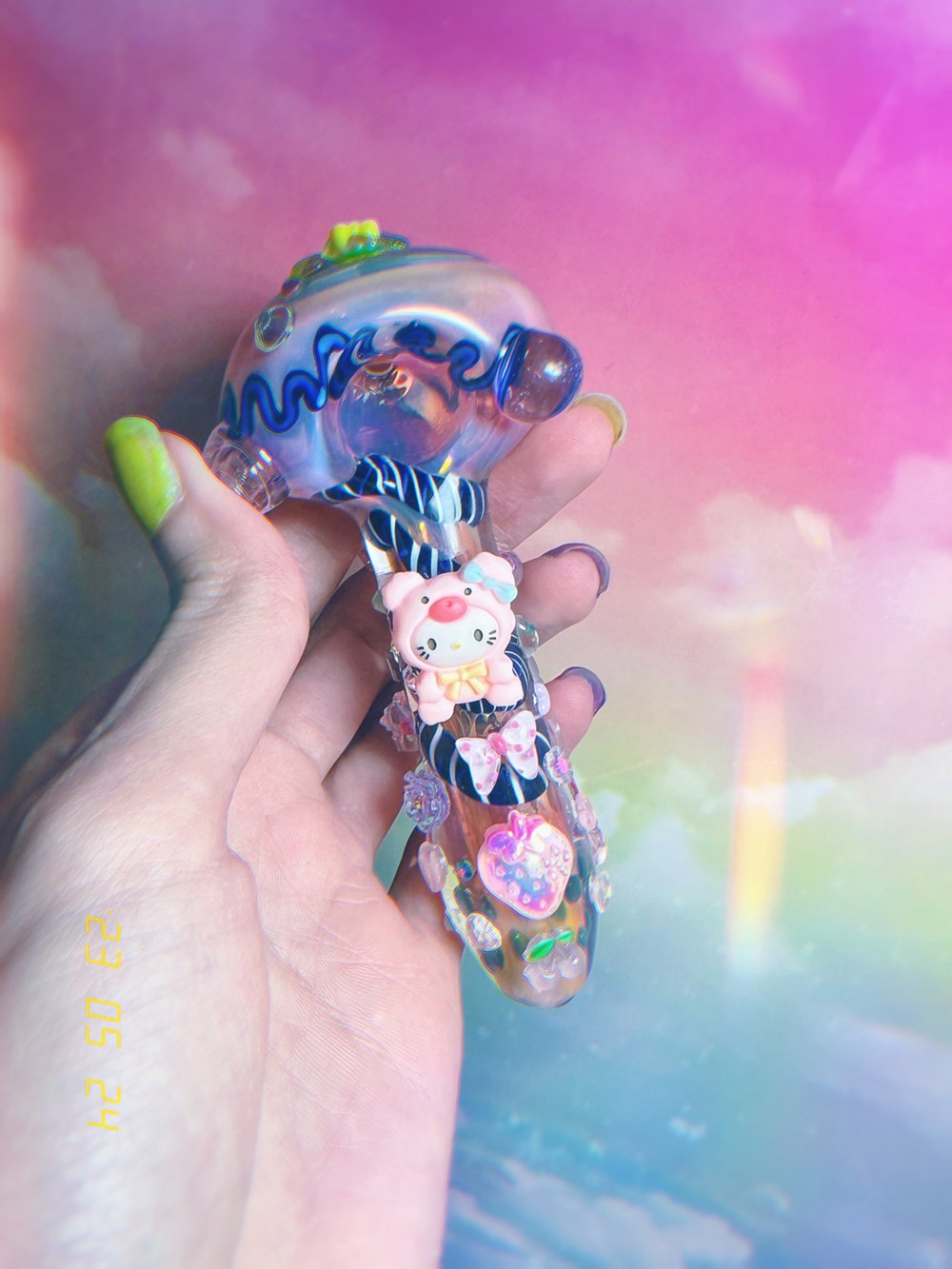 Hello kitty disguise 🥸 pipe