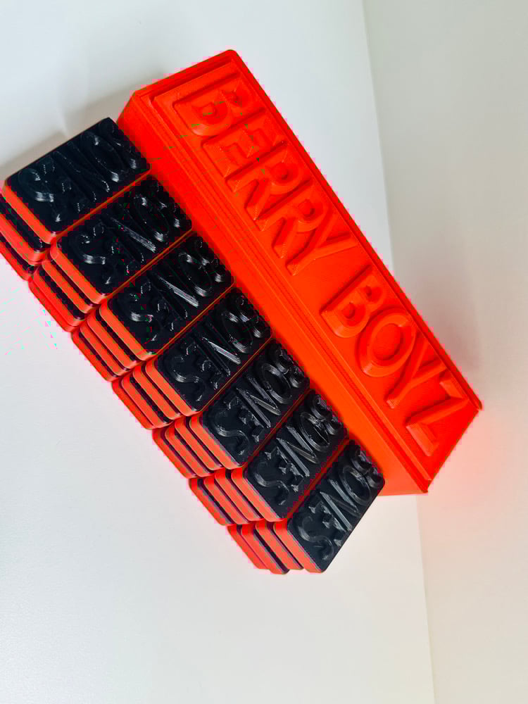 Image of Custom 3D Dominoes with Case – Limited Edition