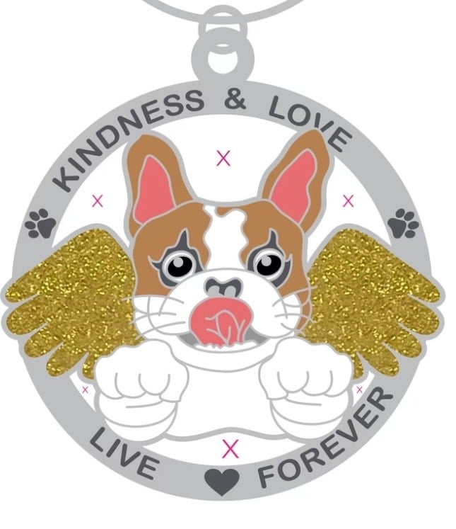 Image of Lentil’s “Live Forever” Keychain