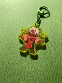 Image 2 of Trigun Stampede Zazie Translucent Colored Acrylic Charm