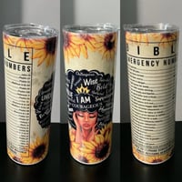 BIBLE EMERGENCY NUMBER TUMBLER 2