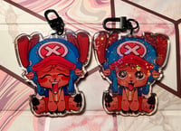 Image 2 of HOLO Chopper Strawhat Keychain