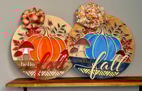 Image 5 of Hello Fall Door Hanger
