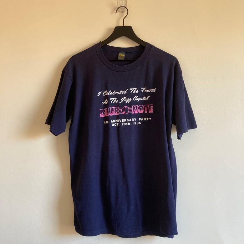 Image of Blue Note Jazz '4th Anniversary' T-Shirt 