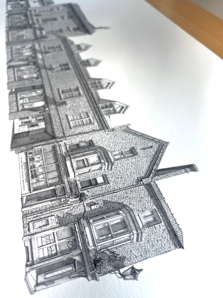 Image of The Papestry (3/5 scale reproduction of entire drawing)
