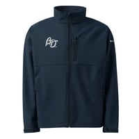 Image 4 of Embroidered Columbia soft shell jacket