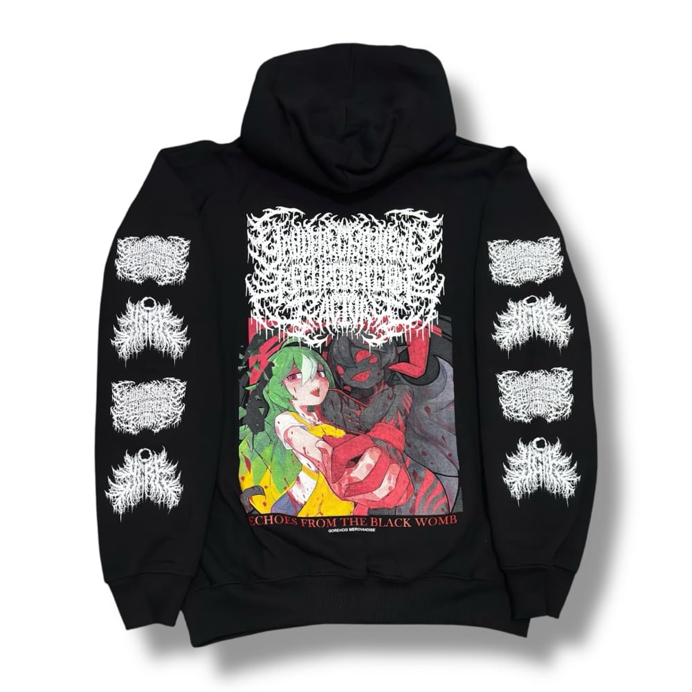YANDERE CHAINSAW REGURGITATION FACTORY - PULLOVER/ZIP-UP HOODIES