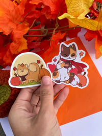 Image 1 of Autumn Animal Vinyl Stickers