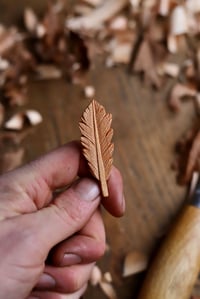 Image 6 of Feather-  Pendant Necklace 
