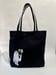Image of Zip pocket character tote 