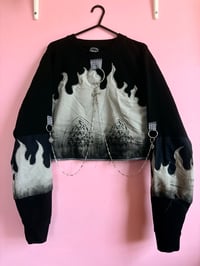 Image 1 of Burning Church Sweatshirt 1/1 S/M