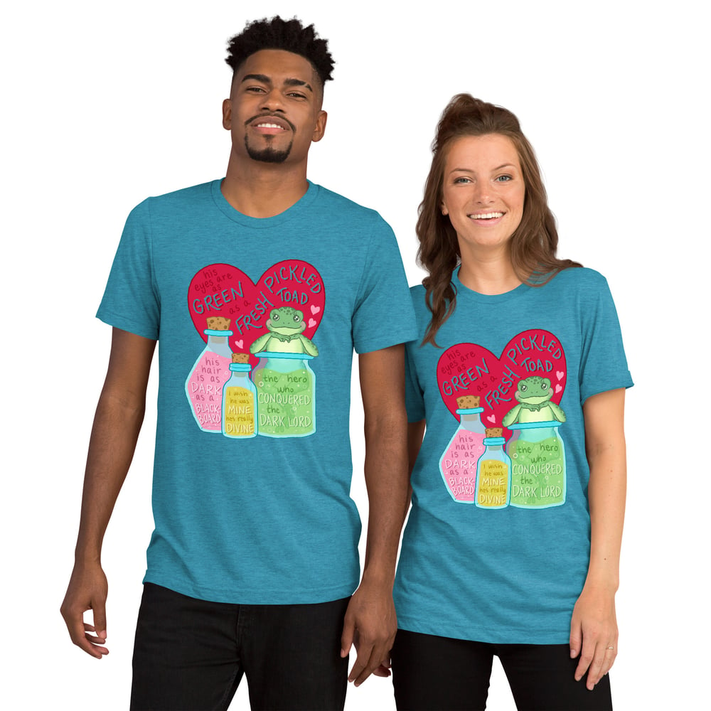 Image of Cringy Gingy Valentine Blue Tee