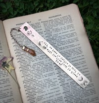 Image 2 of Brass bookmarks with gemstone 