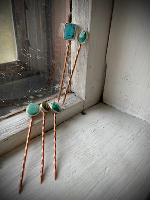 Image of Turquoise Hat Pin