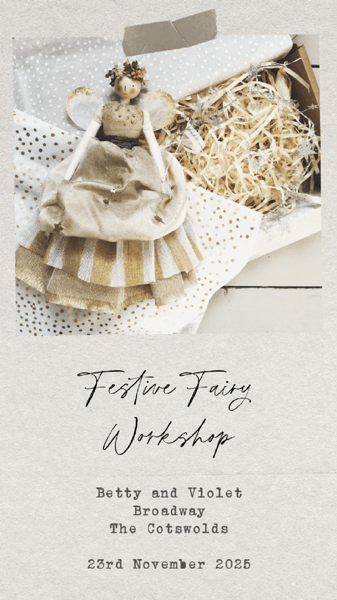 Image of Festive Fairy workshop at Betty and Violet copy