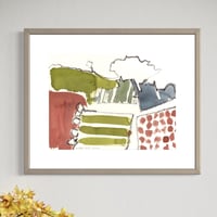 Image 4 of Godolphin unframed original watercolour with oilbar 