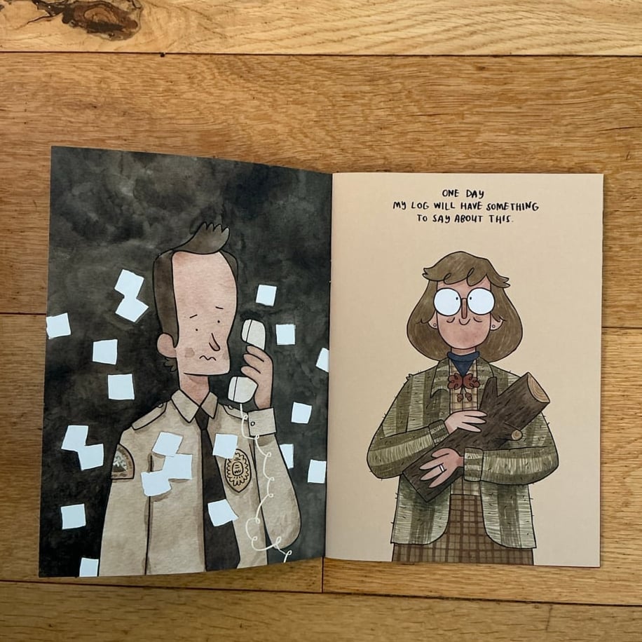 She Was Wrapped In Plastic