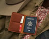 Passport Wallet (Worn Saddle)