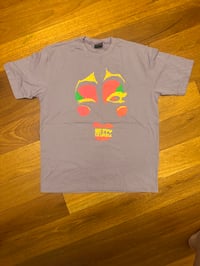 Image 2 of Purple shirt with Grumble Face (XL)