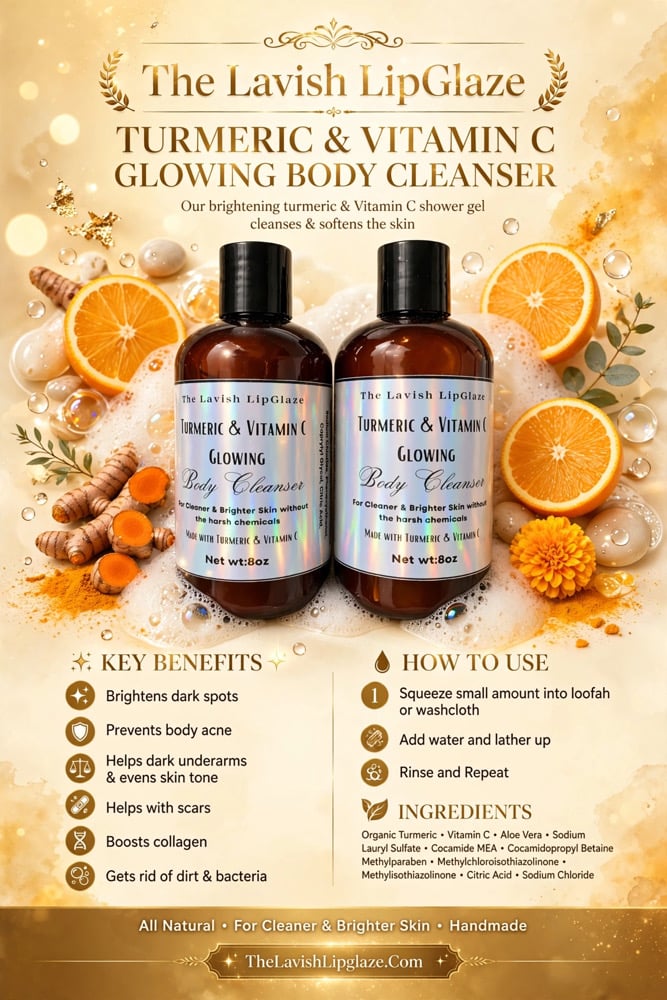 Image of Turmeric & Vitamin C Glowing Body Cleanser 