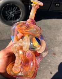 Image 1 of Dual uptake marble spinner klien recycler 