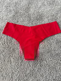 Image 1 of Red thong
