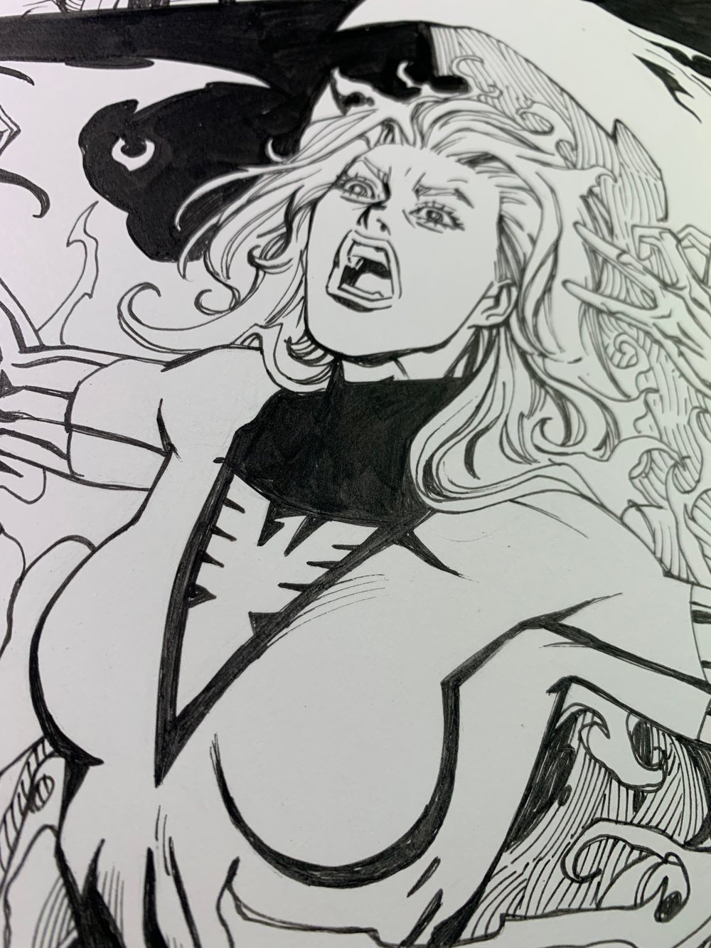 Image of JEAN GREY #1   page 23 original art