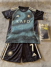 Image 1 of Ronaldo blue kit 