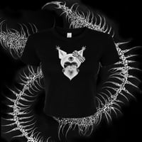 Kuromi Heart Baby Tee (Black) Pre Order*