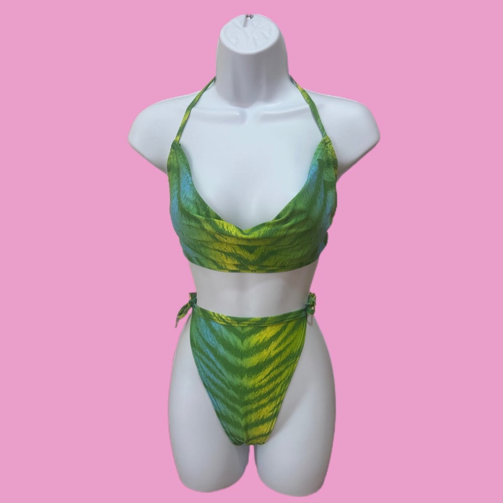 Tropical Tiger Tie-Side Bottoms
