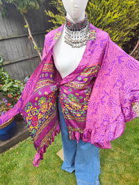 Image 9 of Amara Wrap dress - Pink