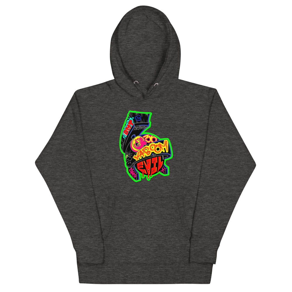 Kaboom Black Unisex Hoodie