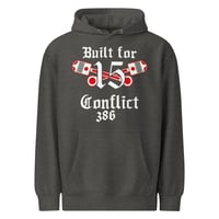 conflict hoodie grey