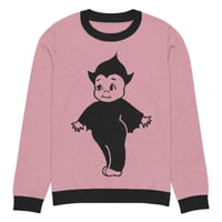 Image 6 of Baby Bat Knitted crew neck sweater