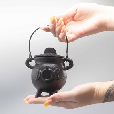 Image of Cast Iron Cauldron 6.5x13cm