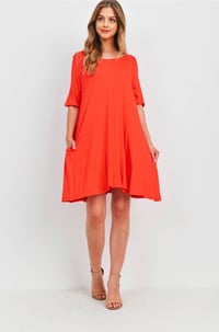 Image 4 of Everyday Short Sleeve Pocket Dresses