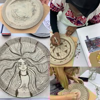 Image 9 of CLASS, your time & date, carve & paint plate, from £54 pp