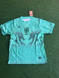 Image 1 of     Brazil Green Training Jersey – Modern Performance Edition