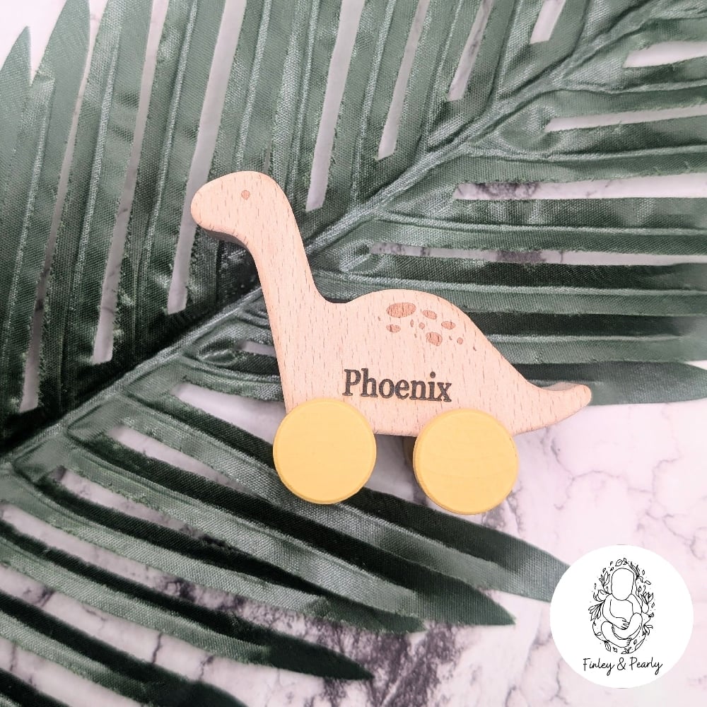 TOY: Personalised Wooden Dino