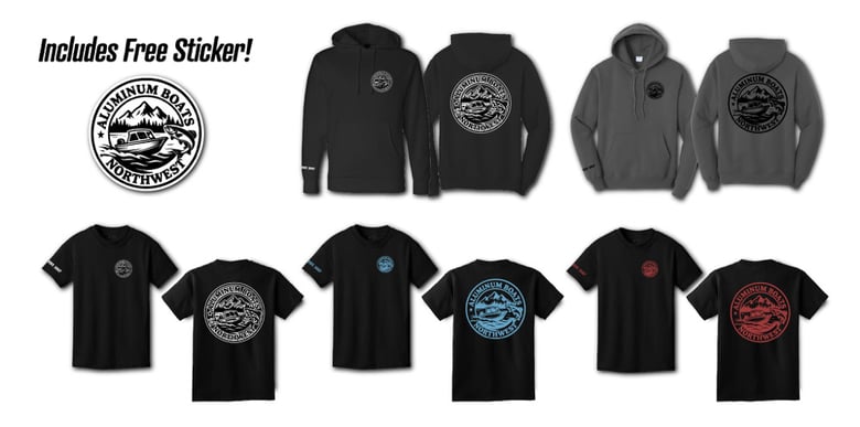 Image of Aluminum Boats NW Hoodie
