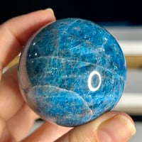 Image 5 of Blue Apatite Sphere (22A)