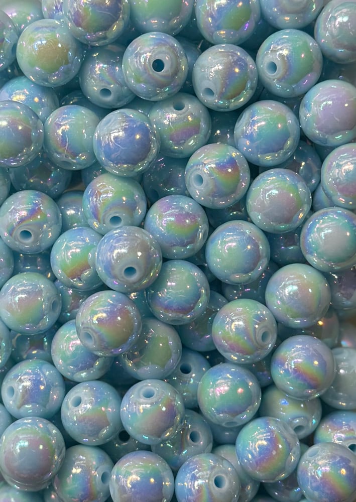 Image of AB 16mm Blue Beads