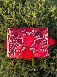 Image 2 of Red and White Crossbody 