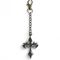 Image 1 of ♱ Gothic Cross Bag Charm ♱