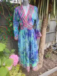 Image 7 of Mykonos Glitter wrap dress Maxi/ Kaftan Jade