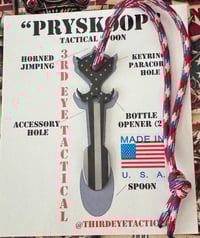 Image 1 of Pryskoop Tactical Spoon (Stars N Stripes)