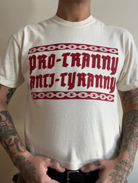 Image 2 of Pro-Tranny/Anti-Tyranny Cropped Shirt