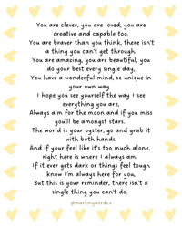 Image 3 of Affirmation poem